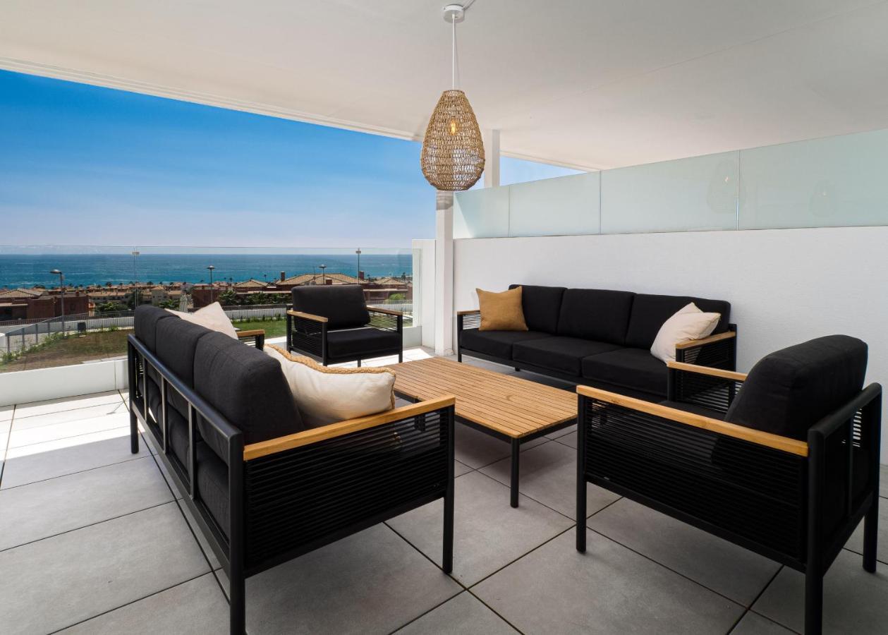 Via Celere 2325 Luxury Sea View Appartment Casares Bagian luar foto