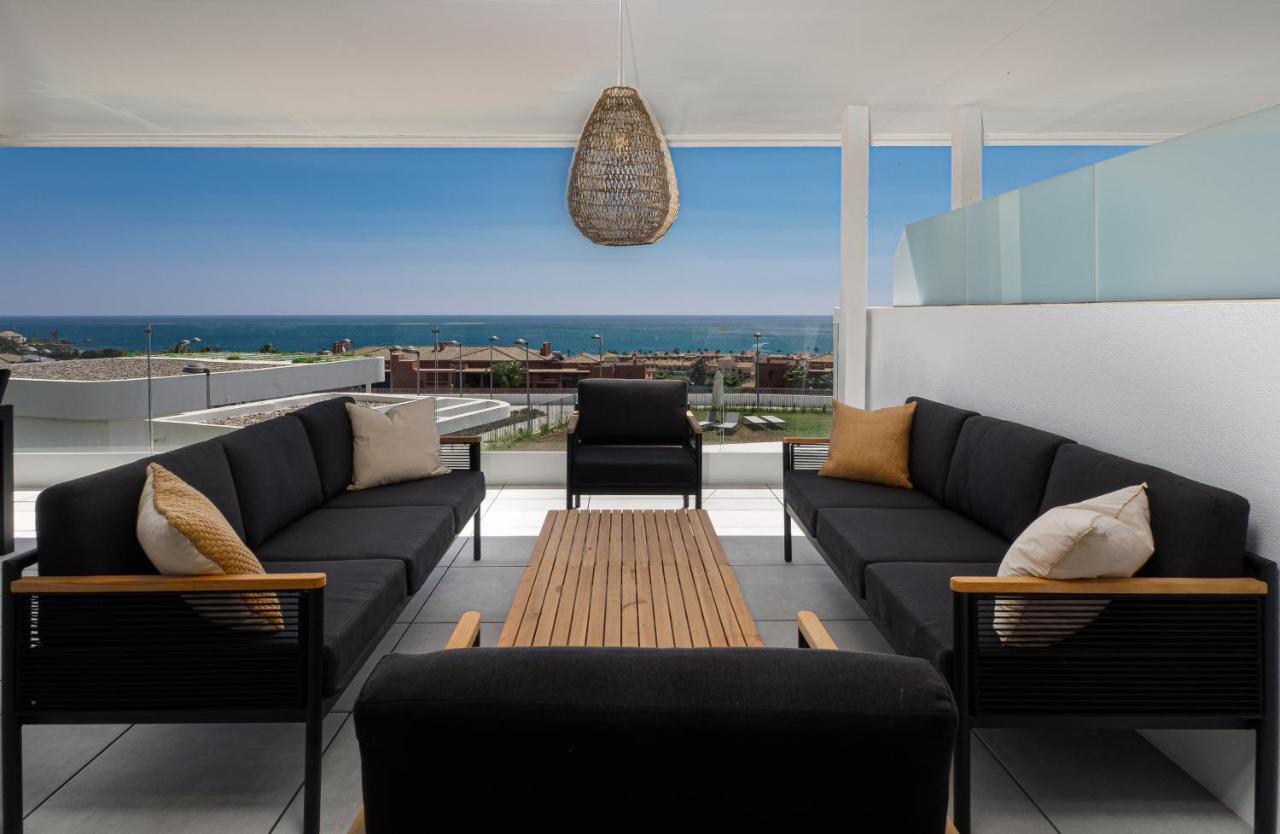 Via Celere 2325 Luxury Sea View Appartment Casares Bagian luar foto